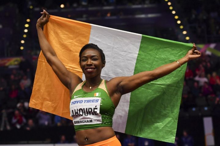 L’Ivoirienne Murielle Ahouré championne du monde en 100m de Boston Games