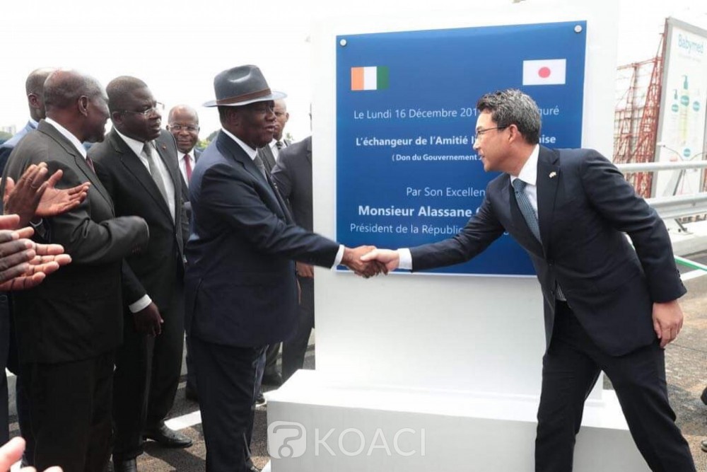 Côte d'Ivoire: Inauguration de l'échangeur de l'amitié ivoiro-japonaise, Ouattara promet aux ivoiriens qu'aucune région du pays ne restera en marge de la marche vers l'émergence